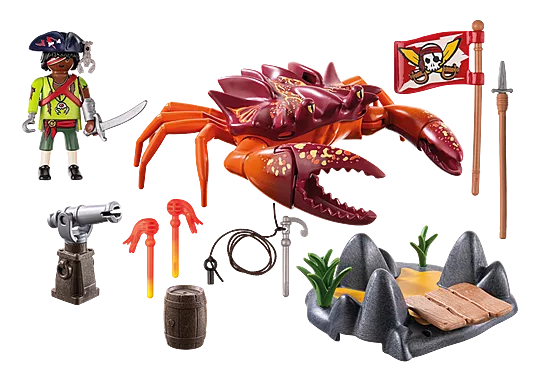 Playmobil 71532 Pirates: Battle with the Giant Crab