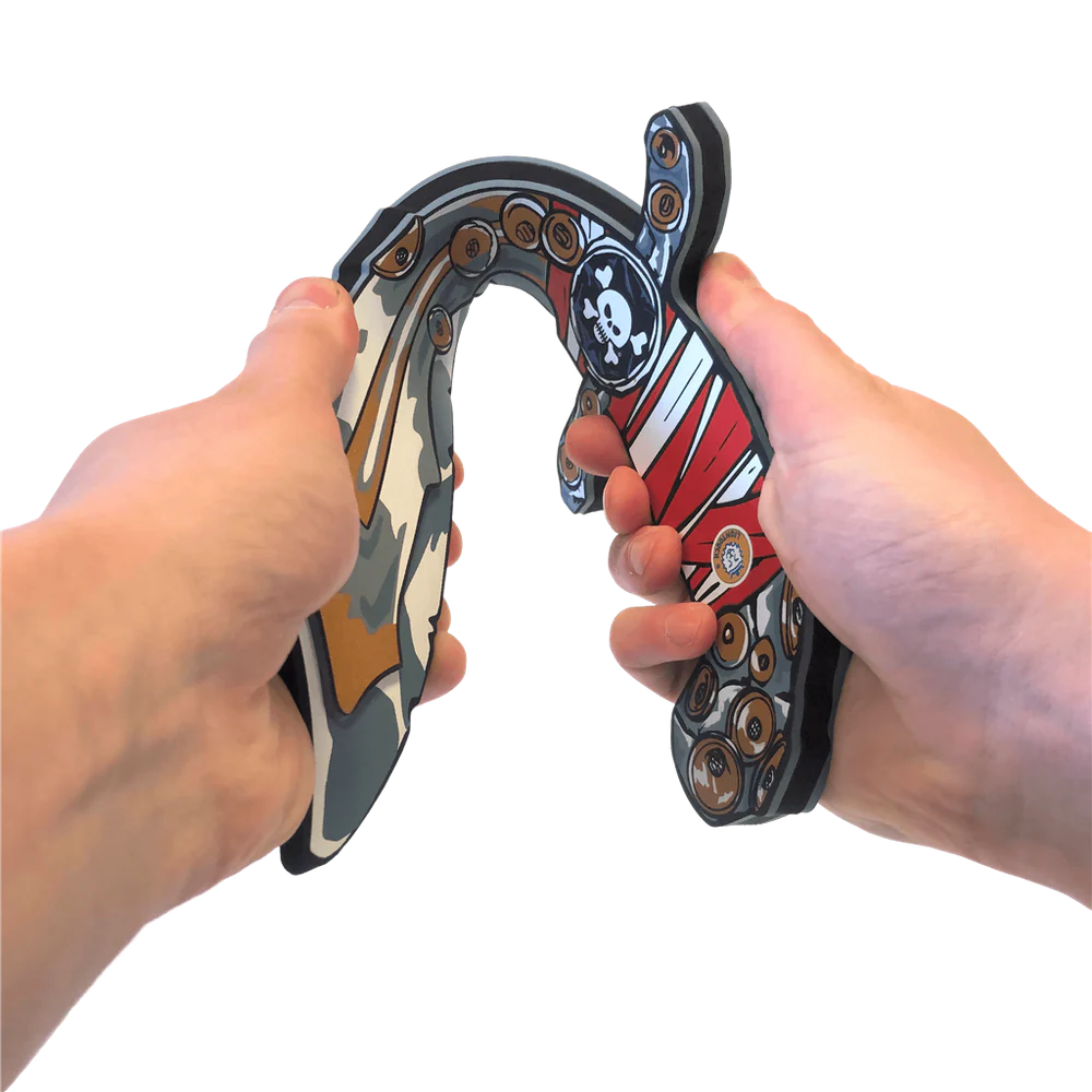 Liontouch Pirate Red Stripe Knife