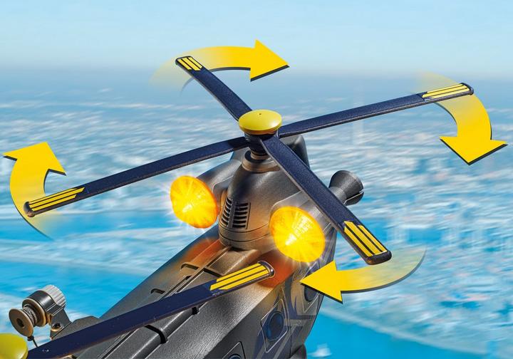 Playmobil 71149 Tactical Police Twin-Prop Helicopter