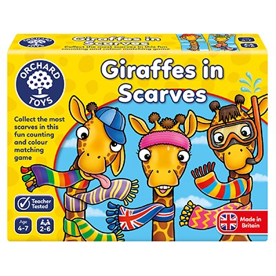 Orchard Toys - Giraffes in Scarves Game