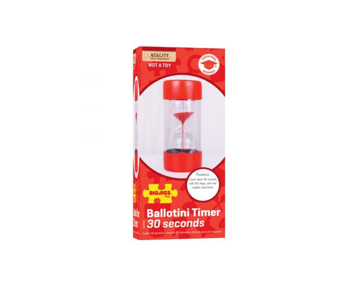BigJigs Educational Ballotini Timer - 30 Seconds