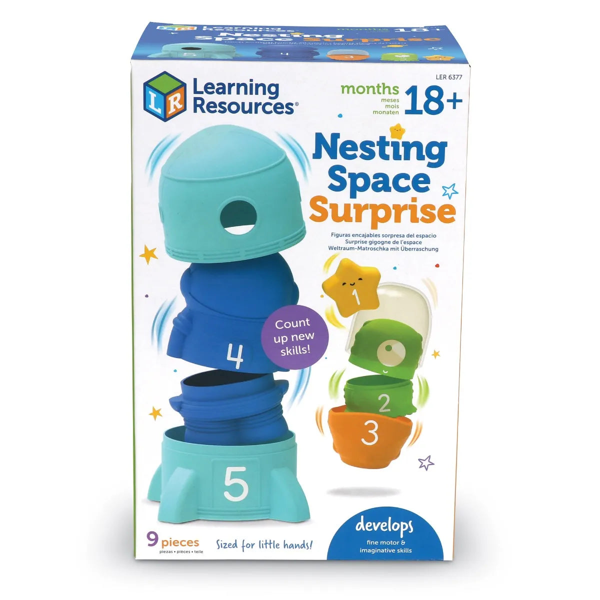 Learning Resources Nesting Space Surprise