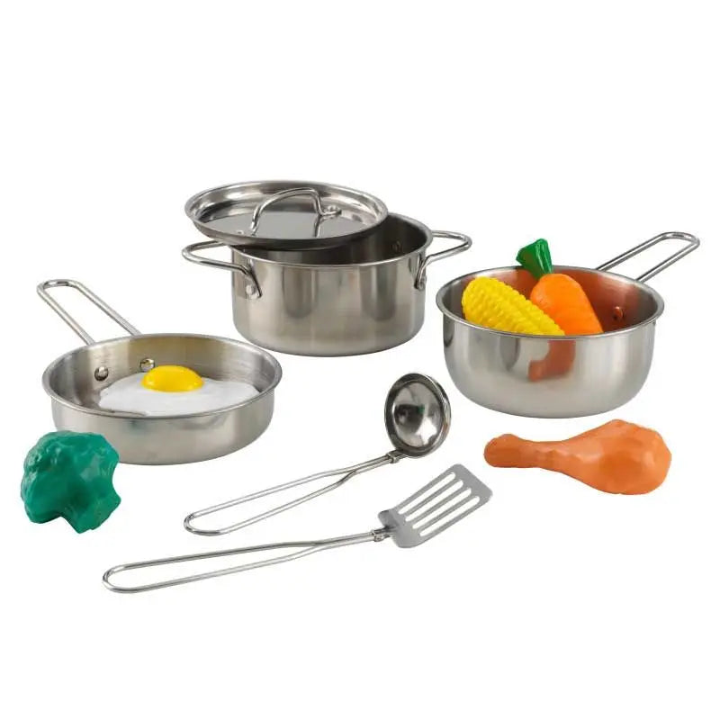 Kidkraft Deluxe Cookware Set With Food