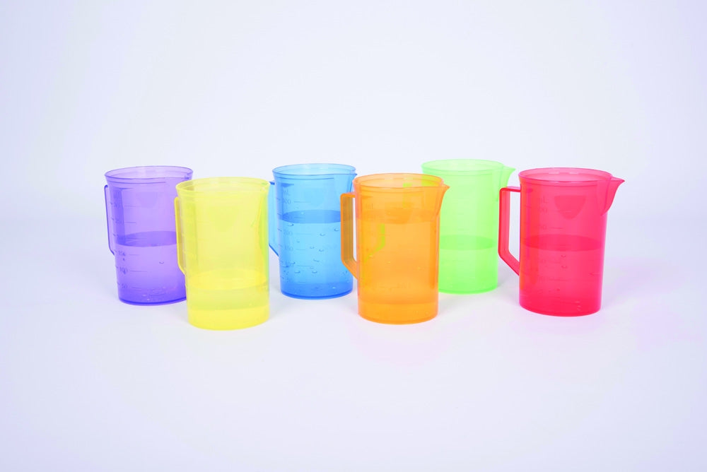 TickiT Translucent Colour Jug Set