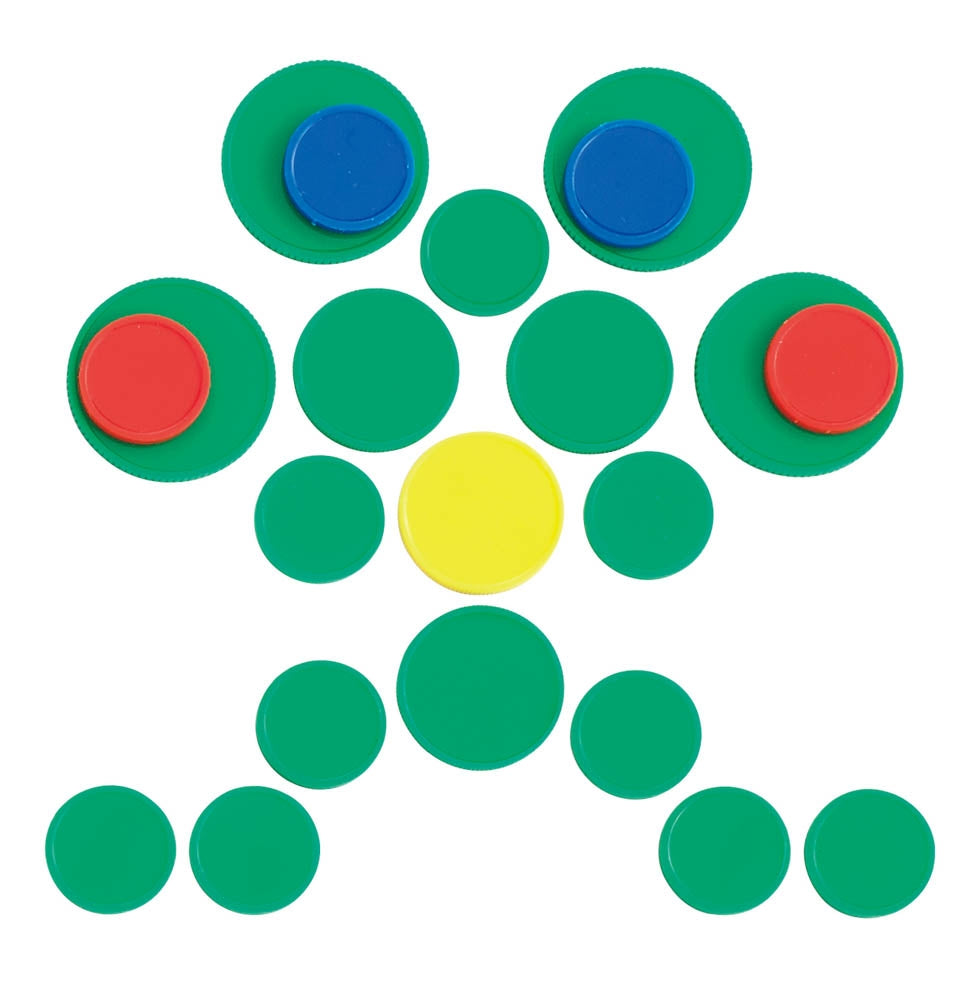 EDX Education Fun Play Round Round Chips