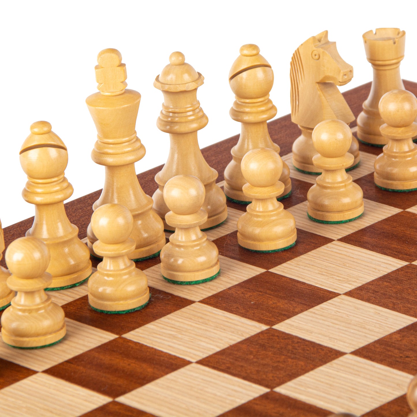 Manopoulos Wooden Chess Set in Luxury Wooden Box