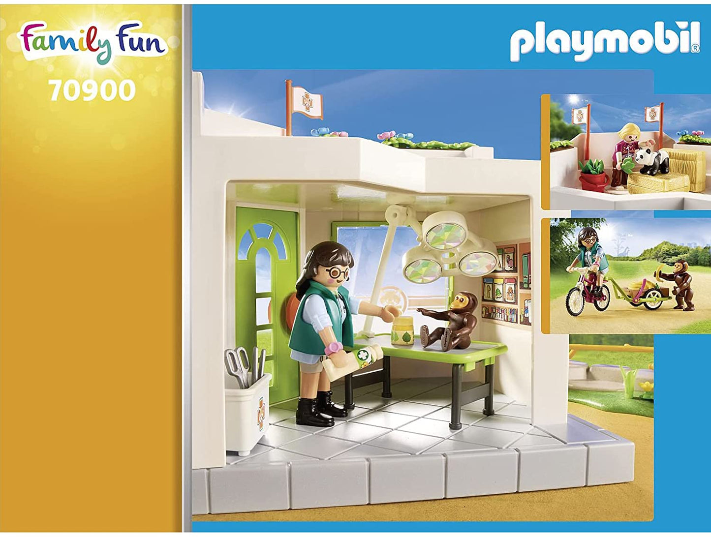 Playmobil 70900 Family Fun Zoo Veterinary Practice Promo Pack