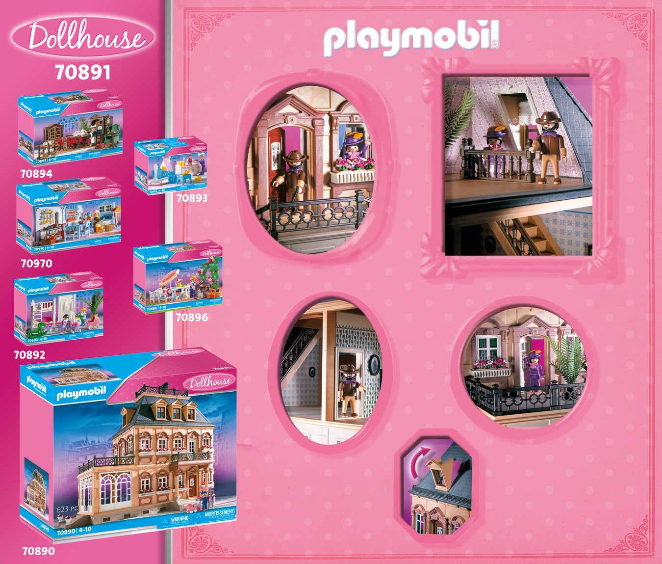Playmobil Plus 70891 Small Victorian Dollhouse