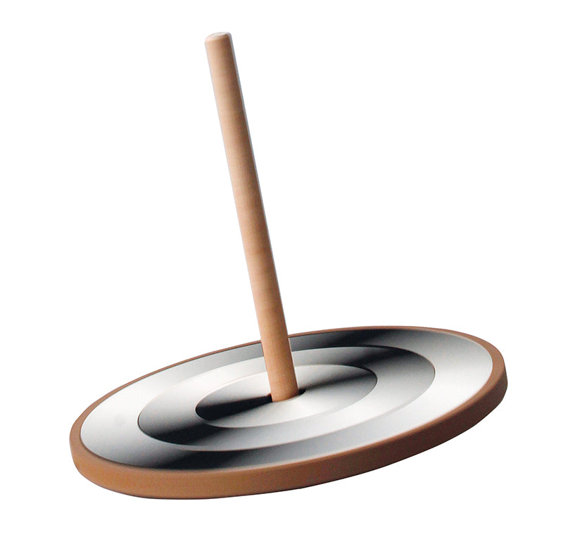 Grimms Hand Spinning Top Monochrome