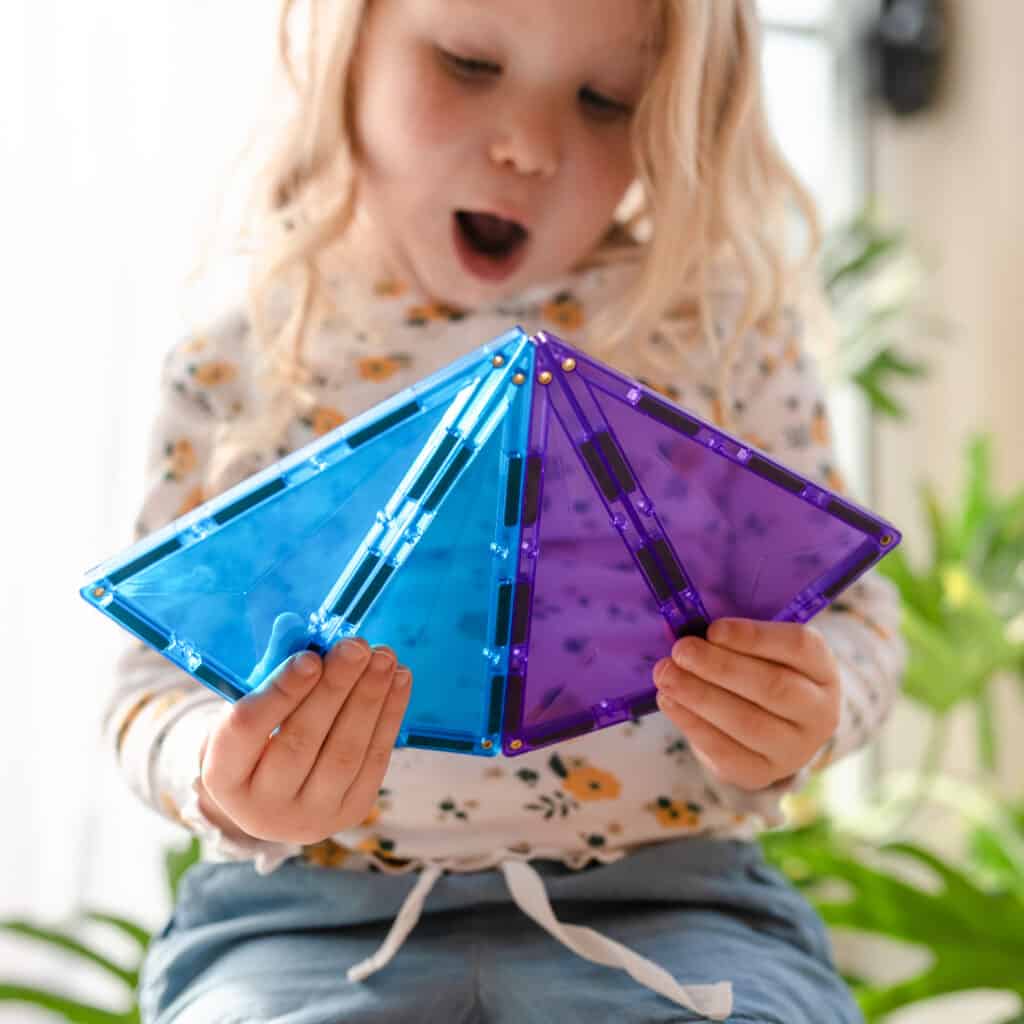 Connetix Tiles Rainbow 30 Pc Geometry