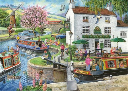 The House of Puzzles - No.6 By The Canal - Find the Difference - 1000 piece