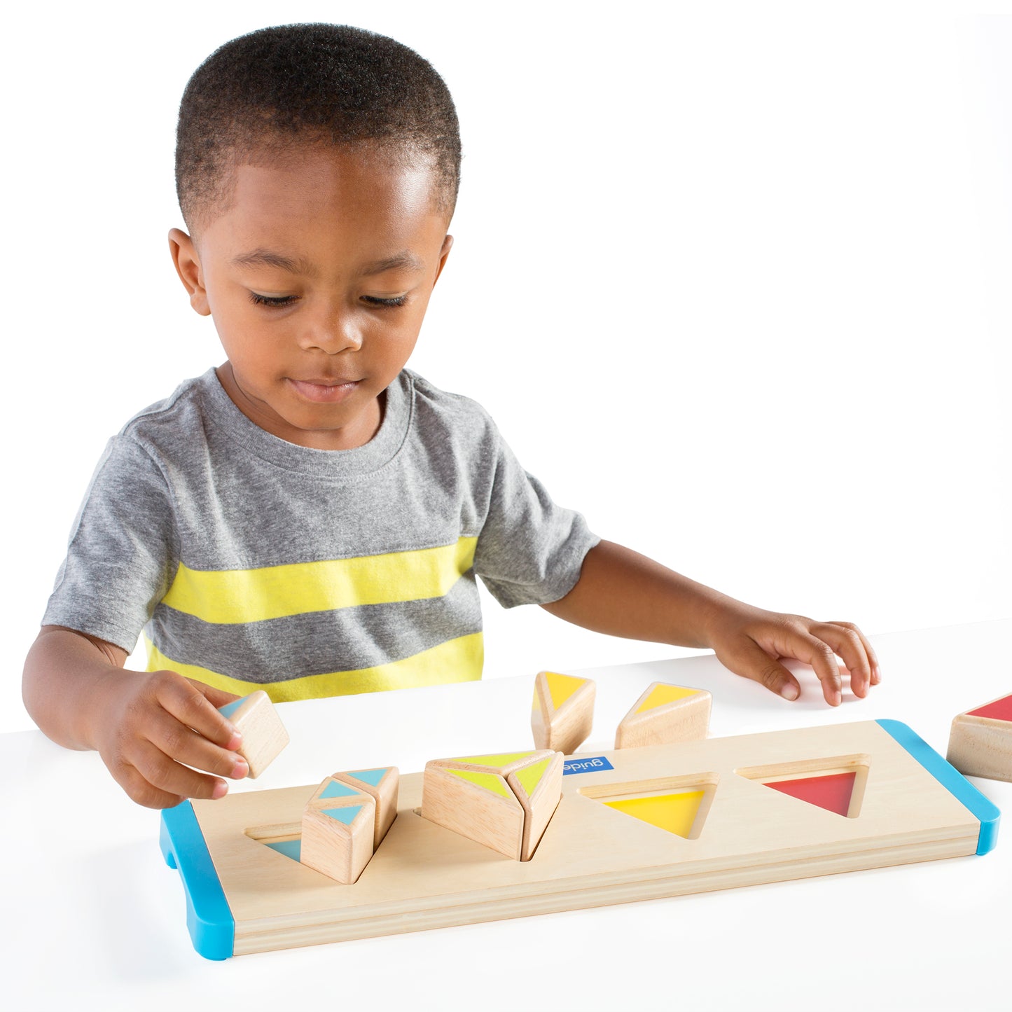 guidecraft Starter Triangle Fractions