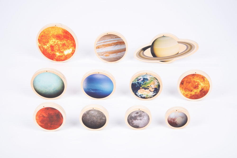 Tickit Wooden Solar System Discs