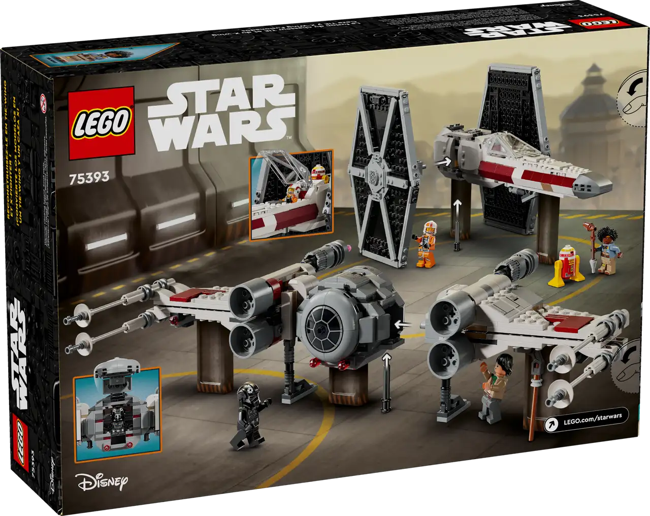 Lego Star Wars 75393 TIE Fighter & X-Wing Mash Up