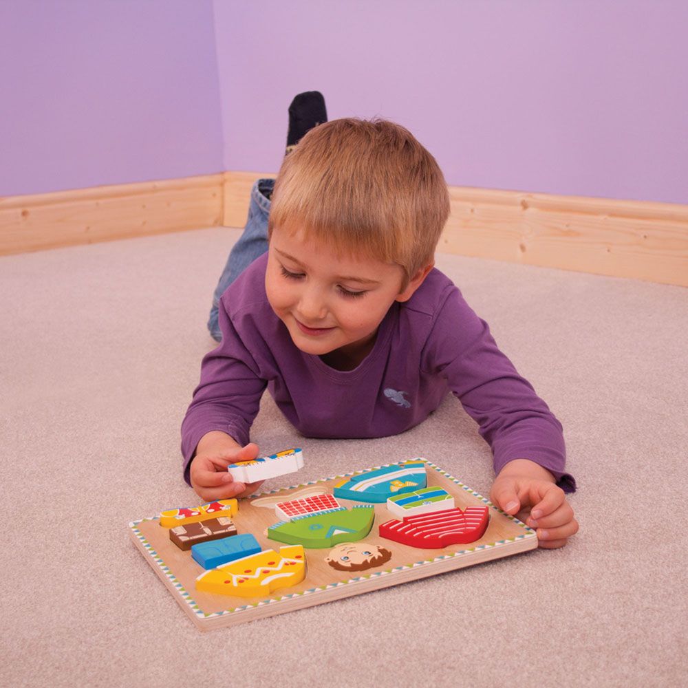BigJigs Dressing Boy Puzzle