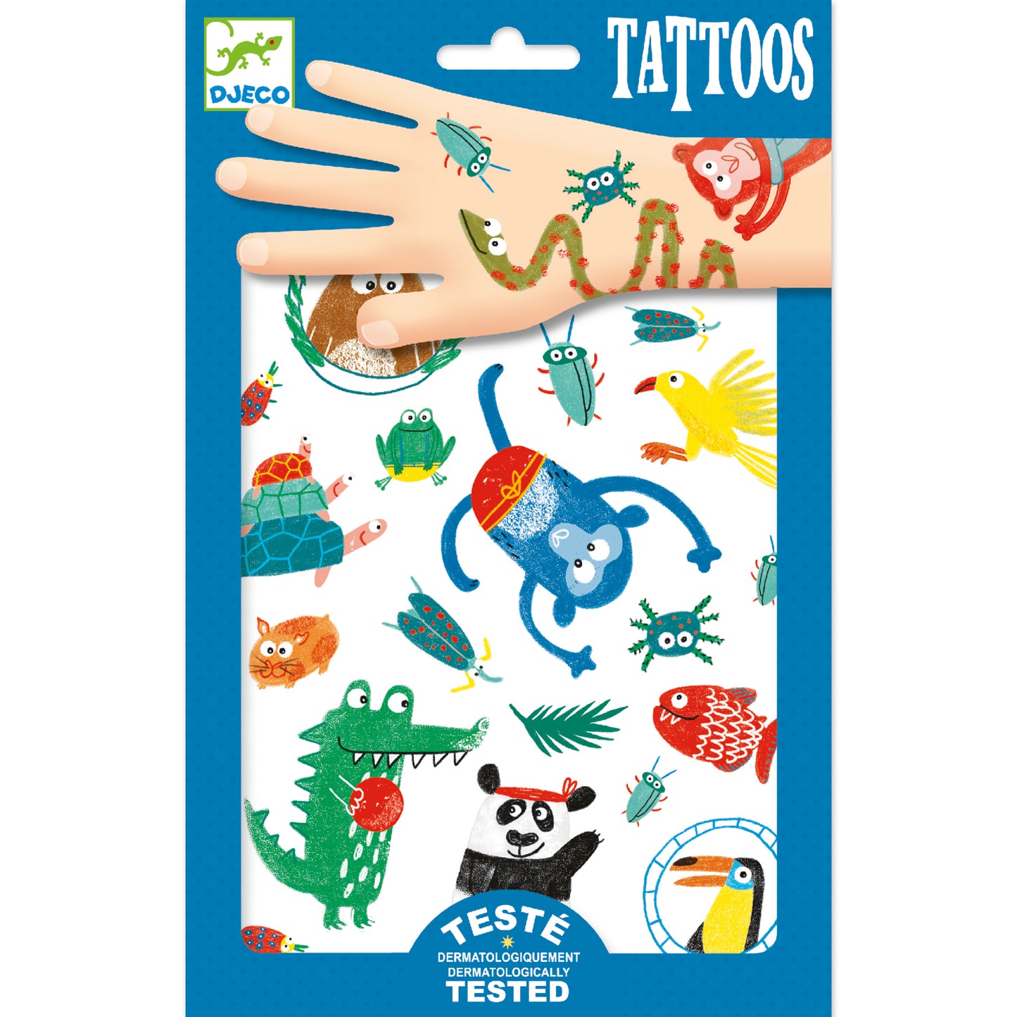 Djeco Snouts Temporary Tattoos