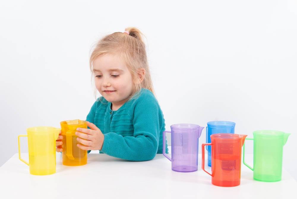 TickiT Translucent Colour Jug Set