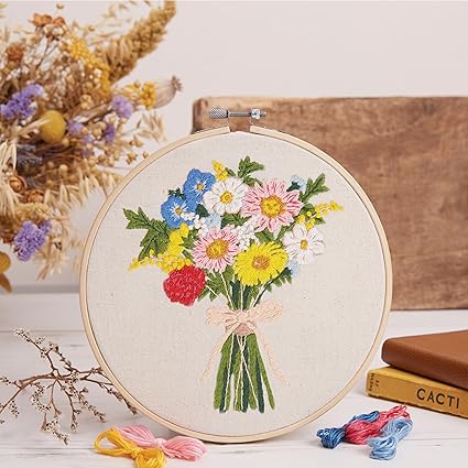 RHS Embroidery Kit - Bouquet