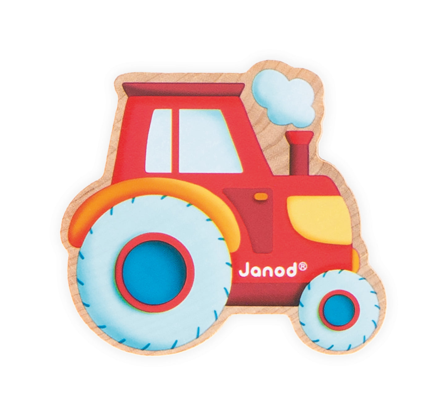 Janod Farm - Threading Beads - Vegetable Garden