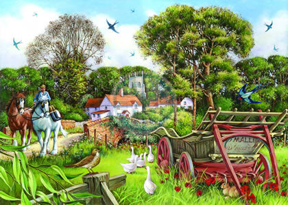 The House of Puzzles - Strolling Along - Big 500 pce Jigsaw