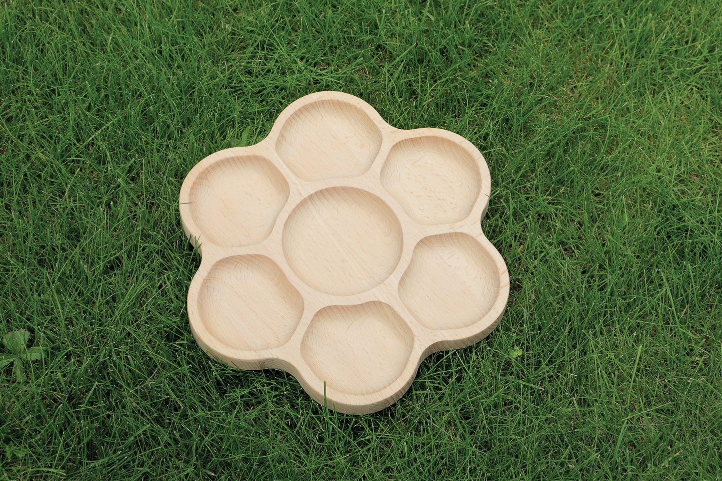Yellow Door Natural Flower Tray (6 section)