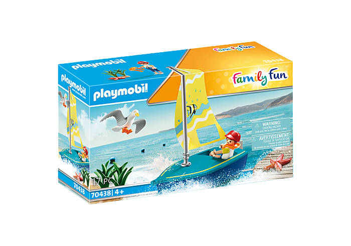 Playmobil 70438 Family Fun Beach Hotel Sailboat