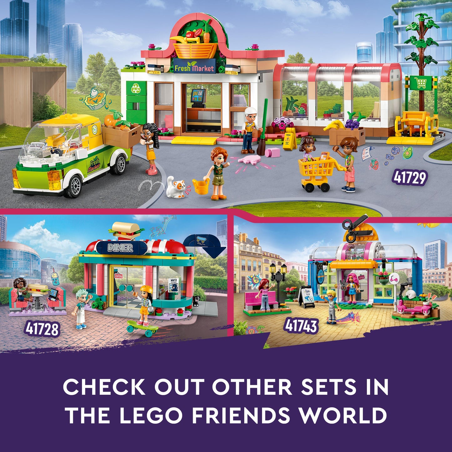 Lego Friends 41729 Organic Grocery Store (C)