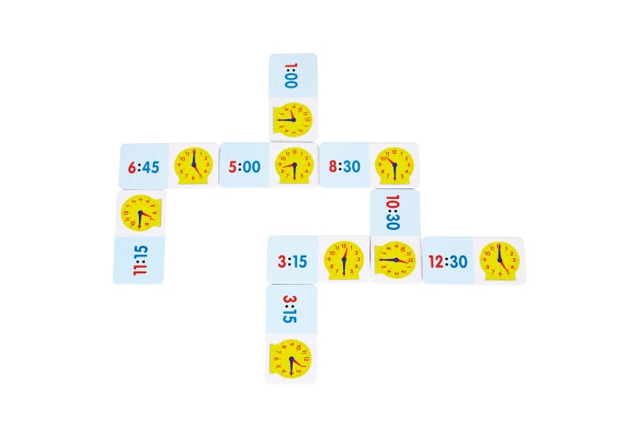 Learning Resources Time Dominoes