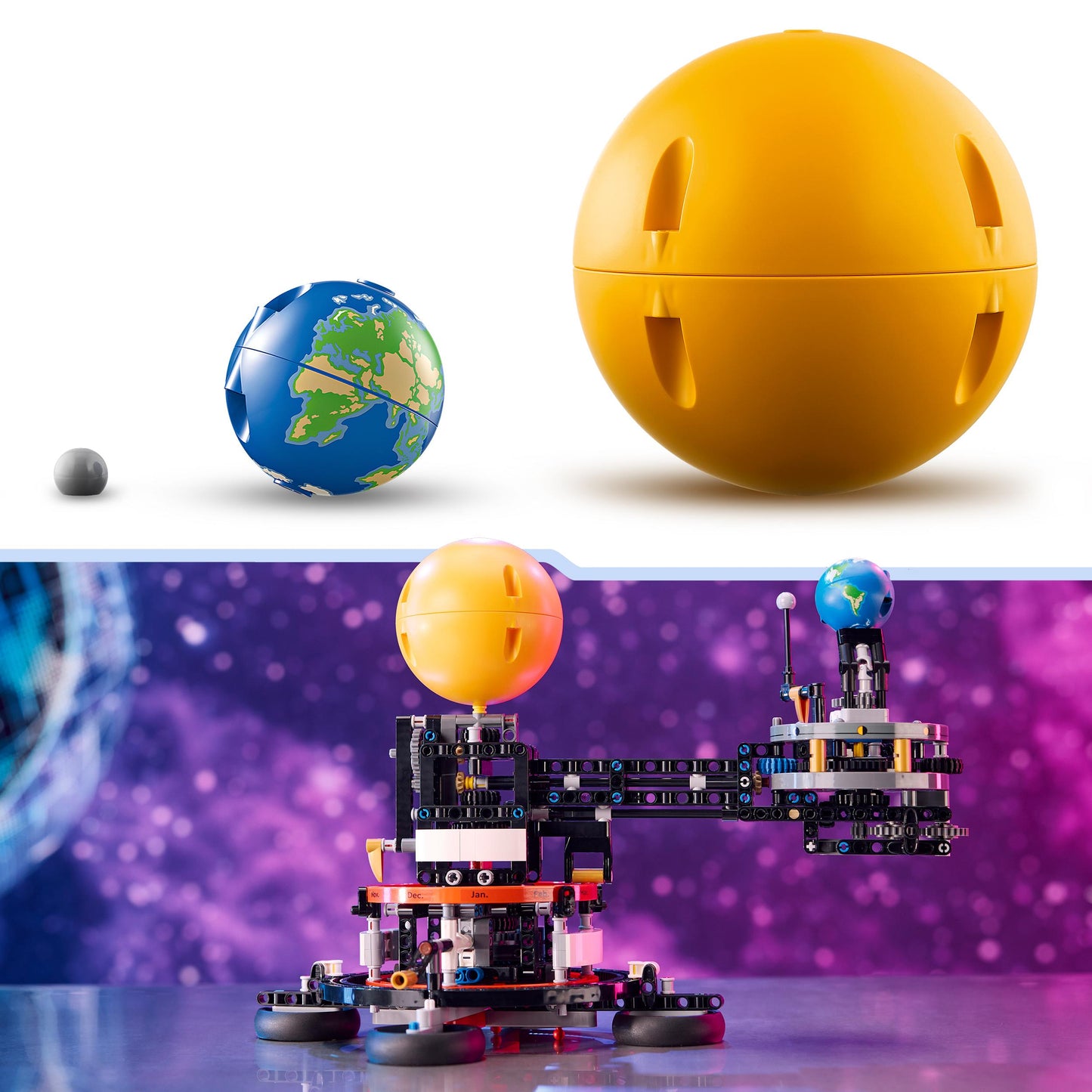 Lego Technic 42179 Planet Earth and Moon in Orbit