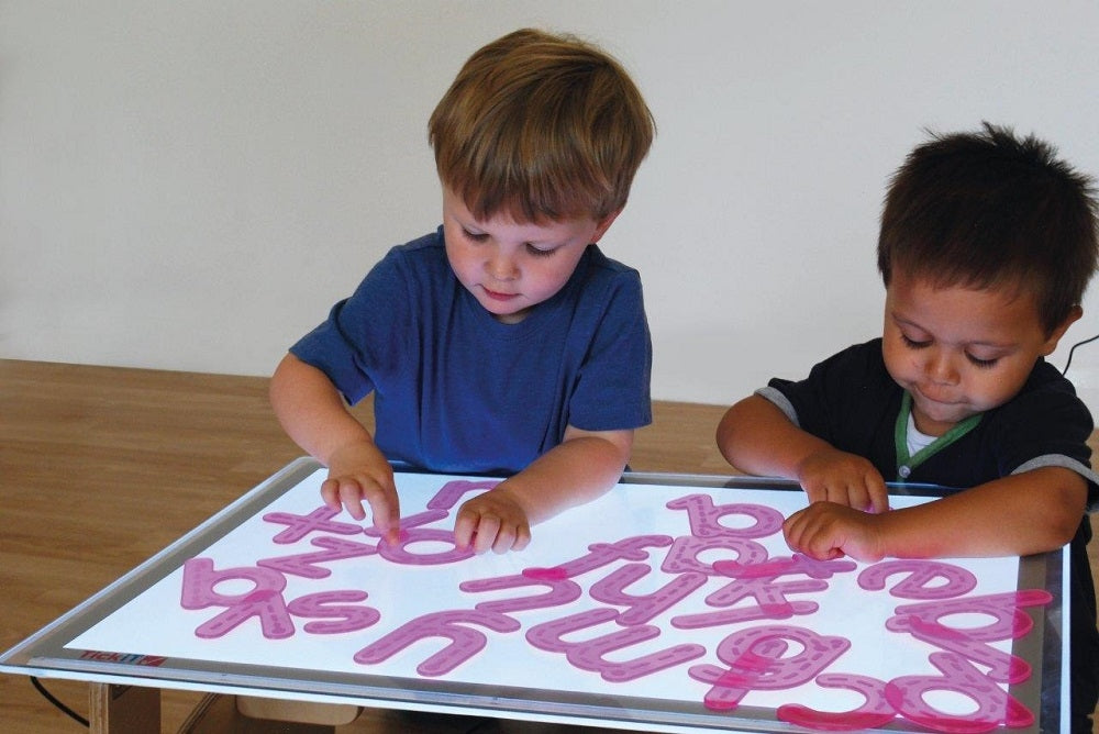TickiT Silishapes Trace Alphabet-Pink
