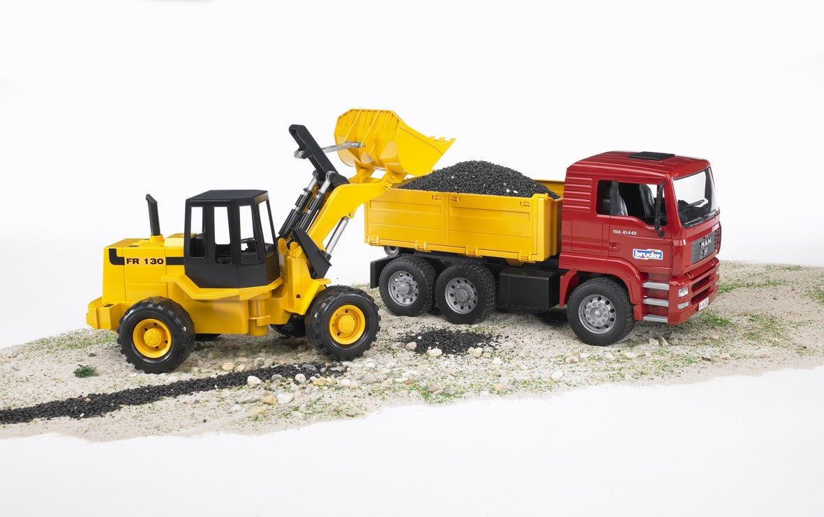 Bruder MAN TGA Construction Truck W/Articulated Road Loader