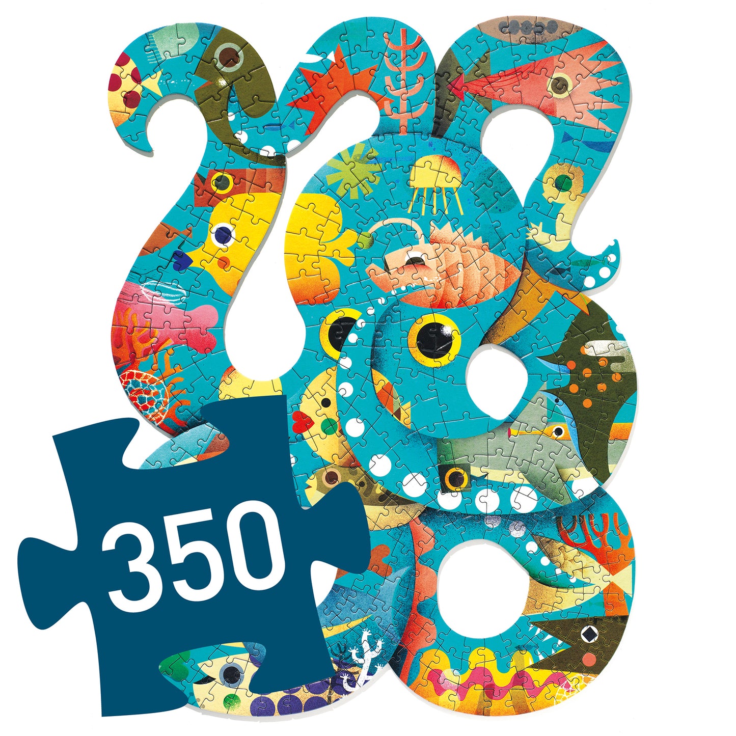 Djeco Octopus - 350Pcs - Puzz'art