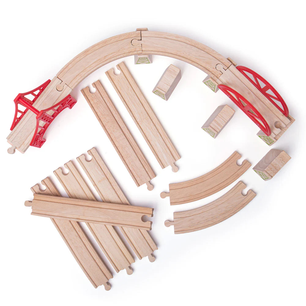 BigJigs Trains Bridge Expansion Pack