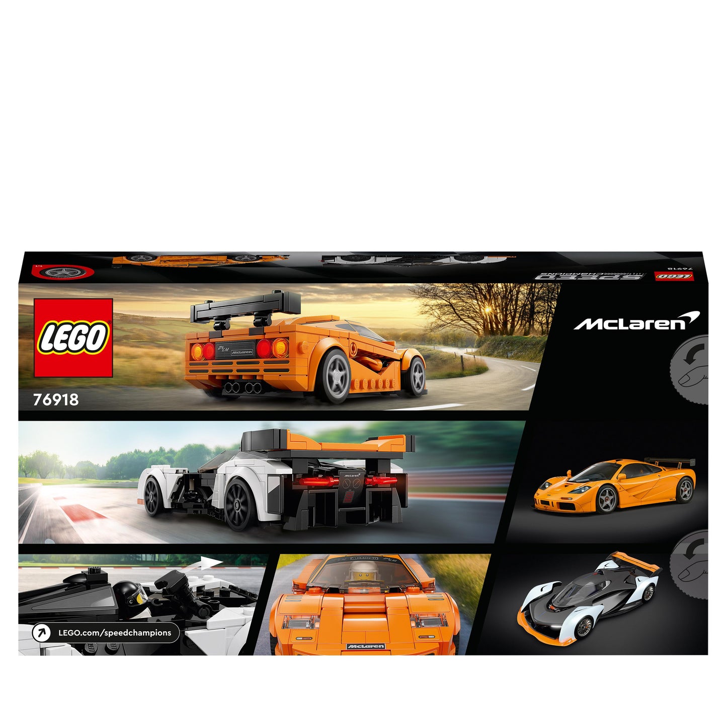 Lego Speed Champions 76918 McLaren Solus GT & McLaren F1 LM (D)