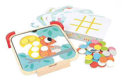 Janod I Am Learning Colours - Magnetic Chips