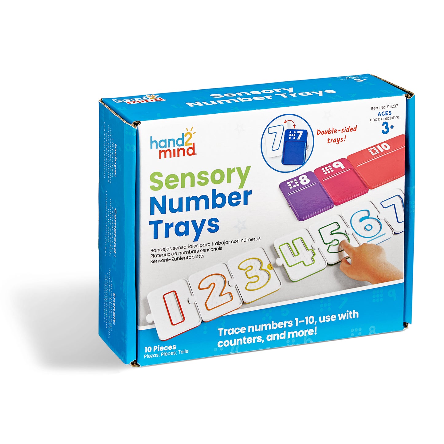 Learning Resources Sensory Number Trays