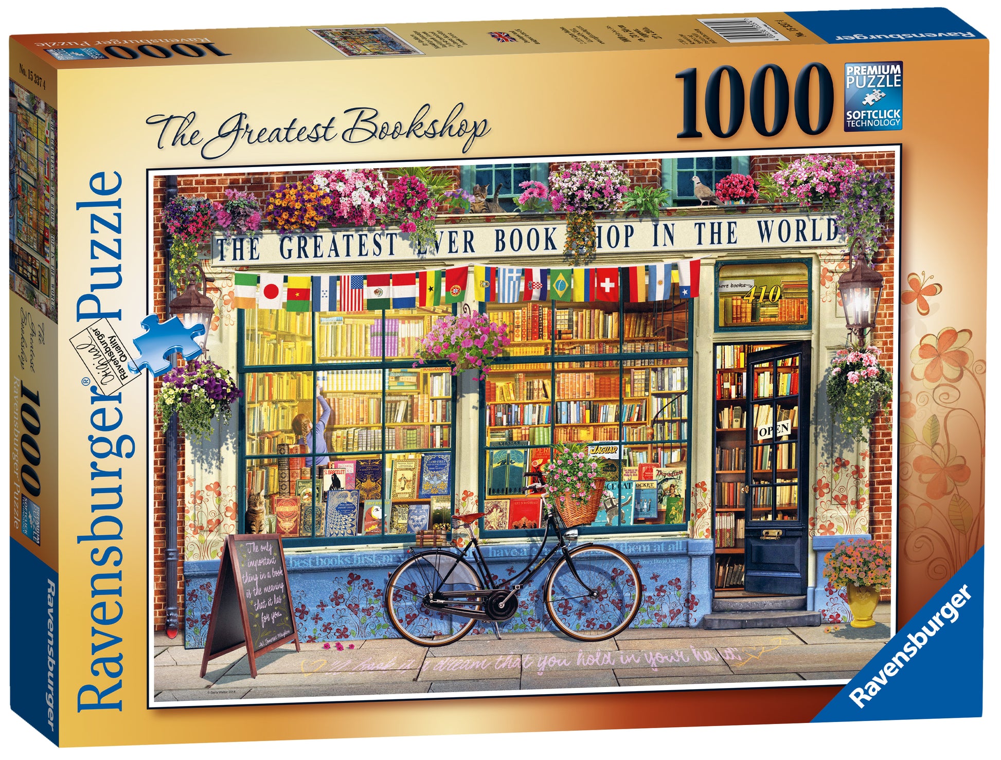 Ravensburger The Greatest Bookshop, 1000pc Jigsaw Puzzle