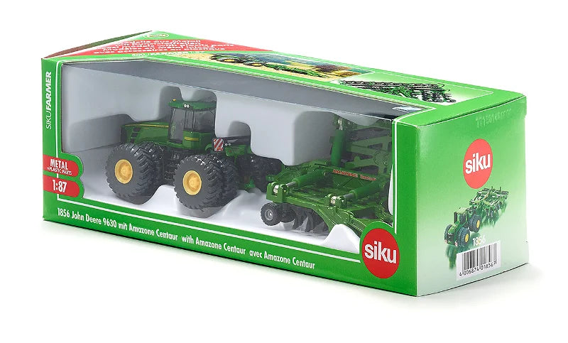 Siku 1:87 John Deere 9630 W/Amazone Cultivator