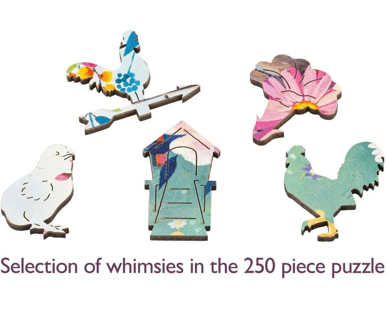 Wentworth Wooden Puzzles Cheerful Chickens - Maxi 250 Pieces