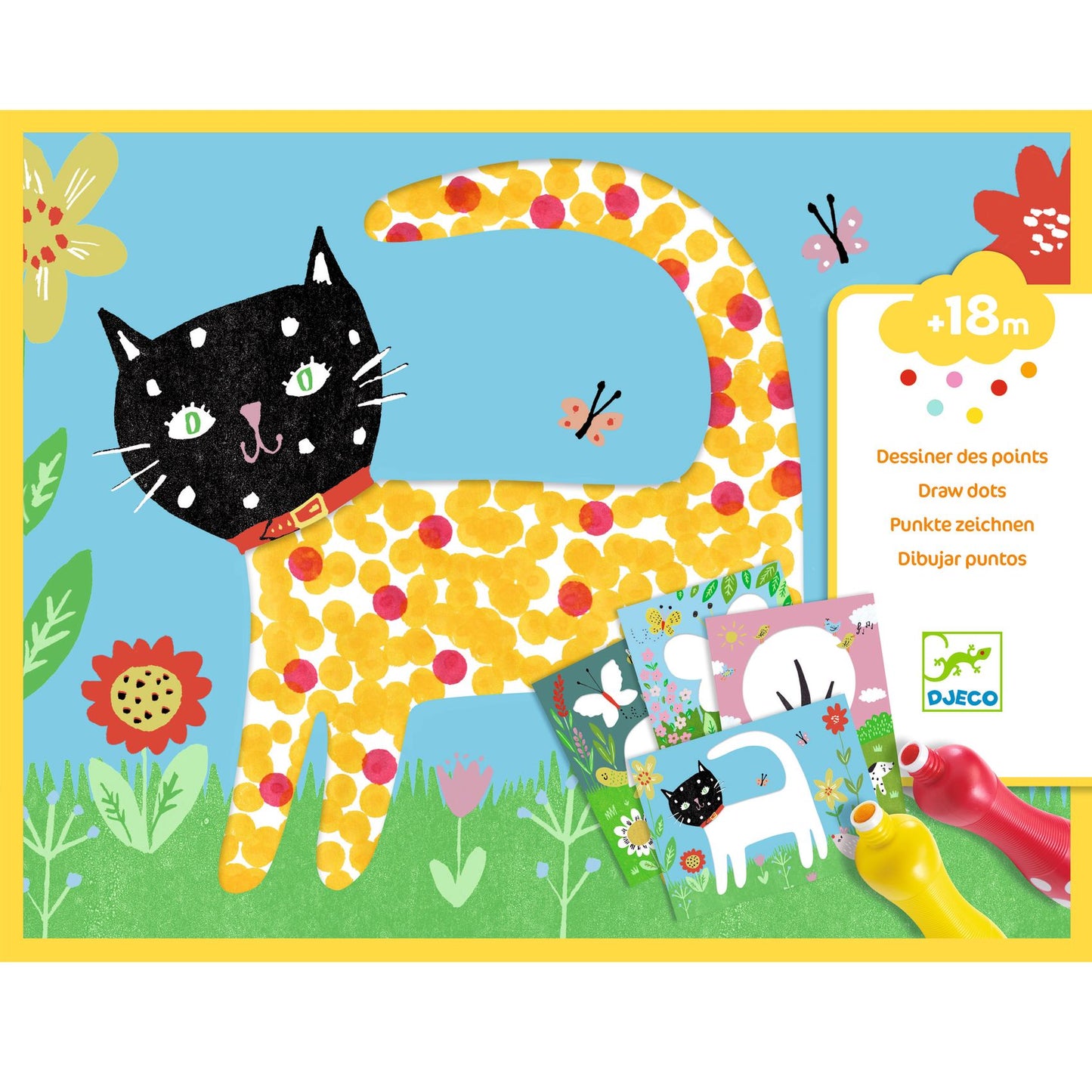 Djeco Small Dots Painting Set