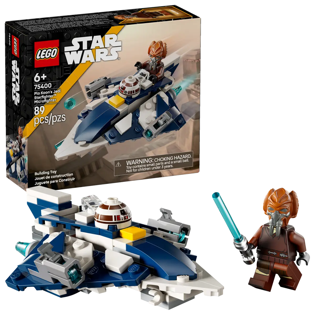 Lego Star Wars TM 75400 Plo Koon's Jedi Starfighter™ Microfighte
