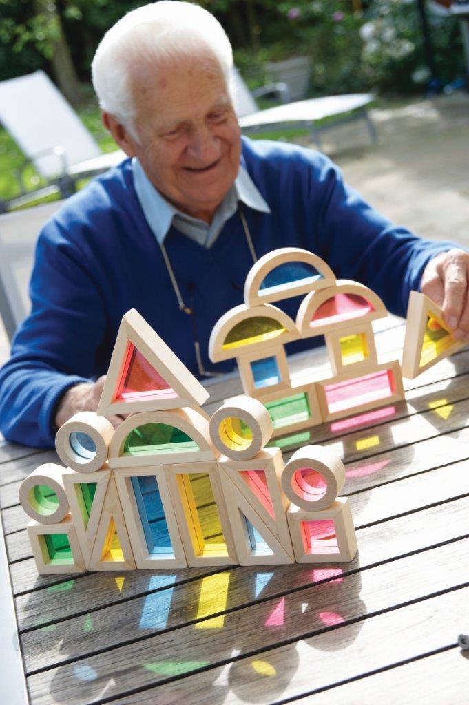 TickiT Rainbow Block Set