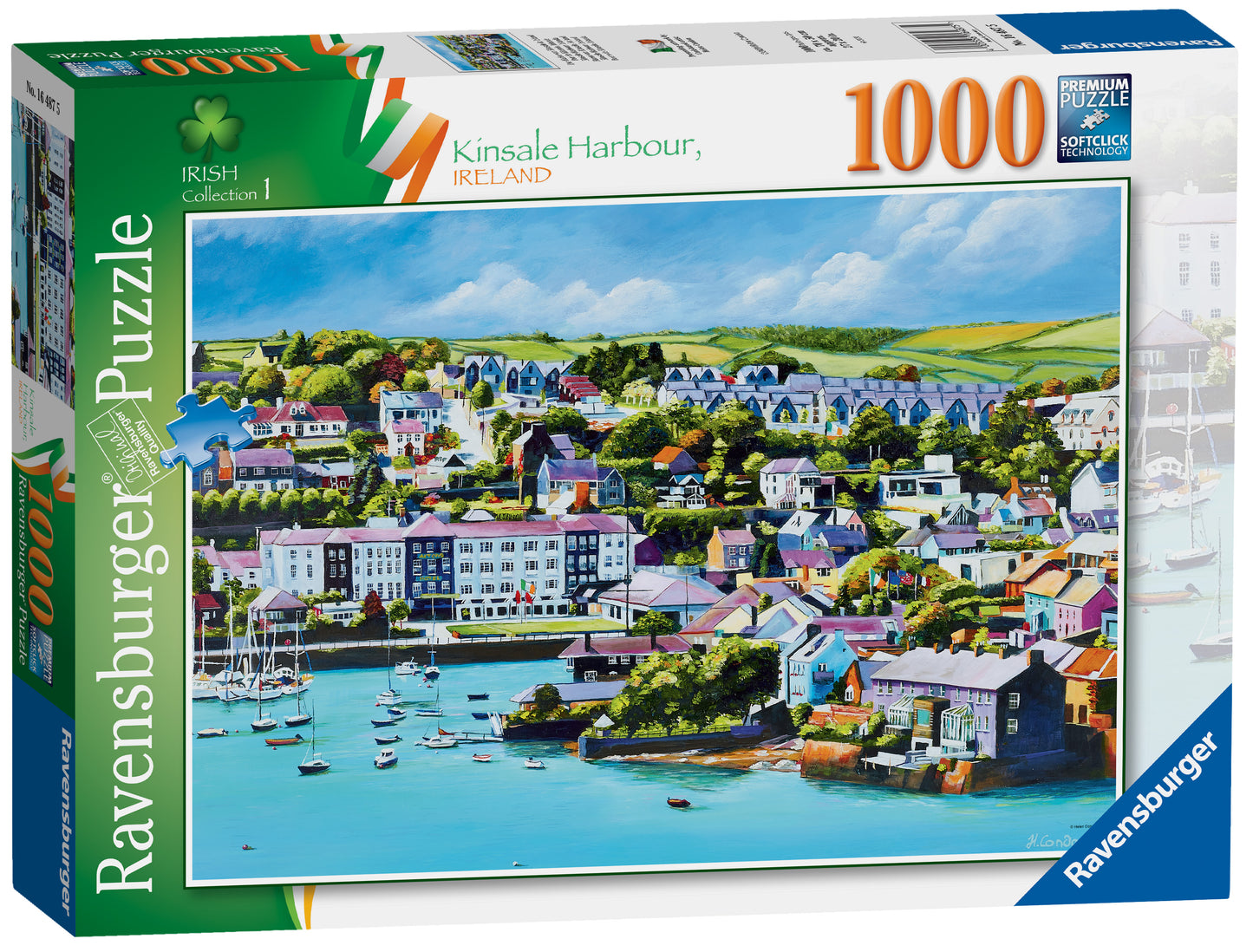 Ravensburger Kinsale Harbour, Irish Collection No 1, 1000pc Jigsaw Puzzle