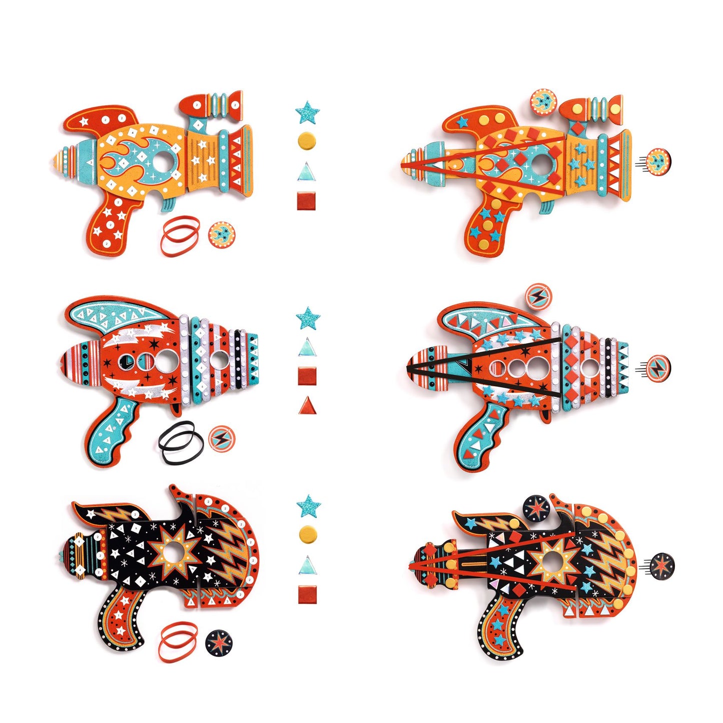 Djeco DIY Kosmic Token Launchers