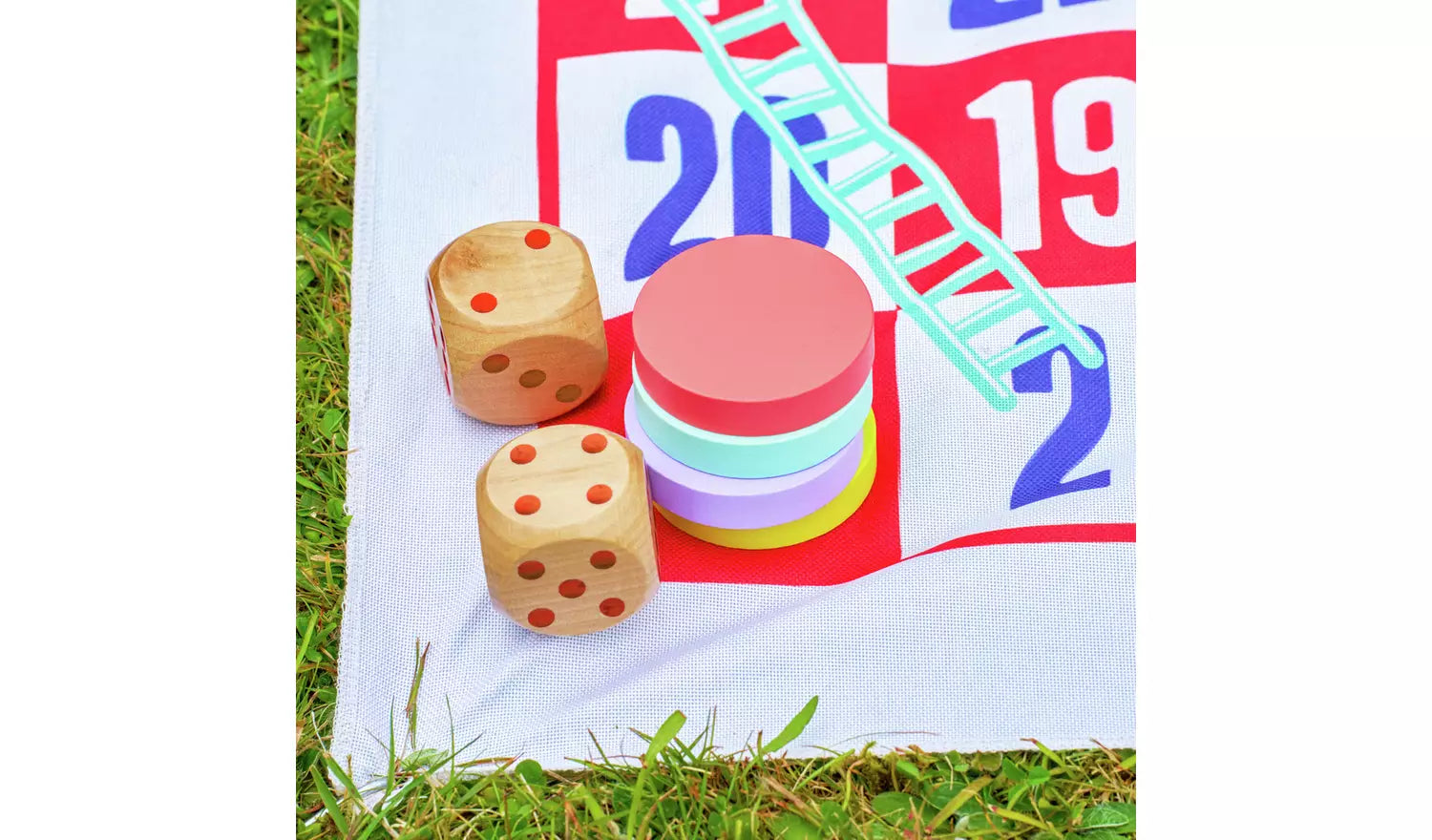 Mookie Tp Wooden Giant Snakes & Ladders