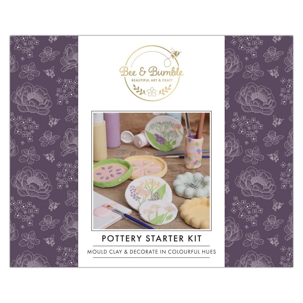 Bee And Bumble Pottery Starter Kit Fresh & Floral