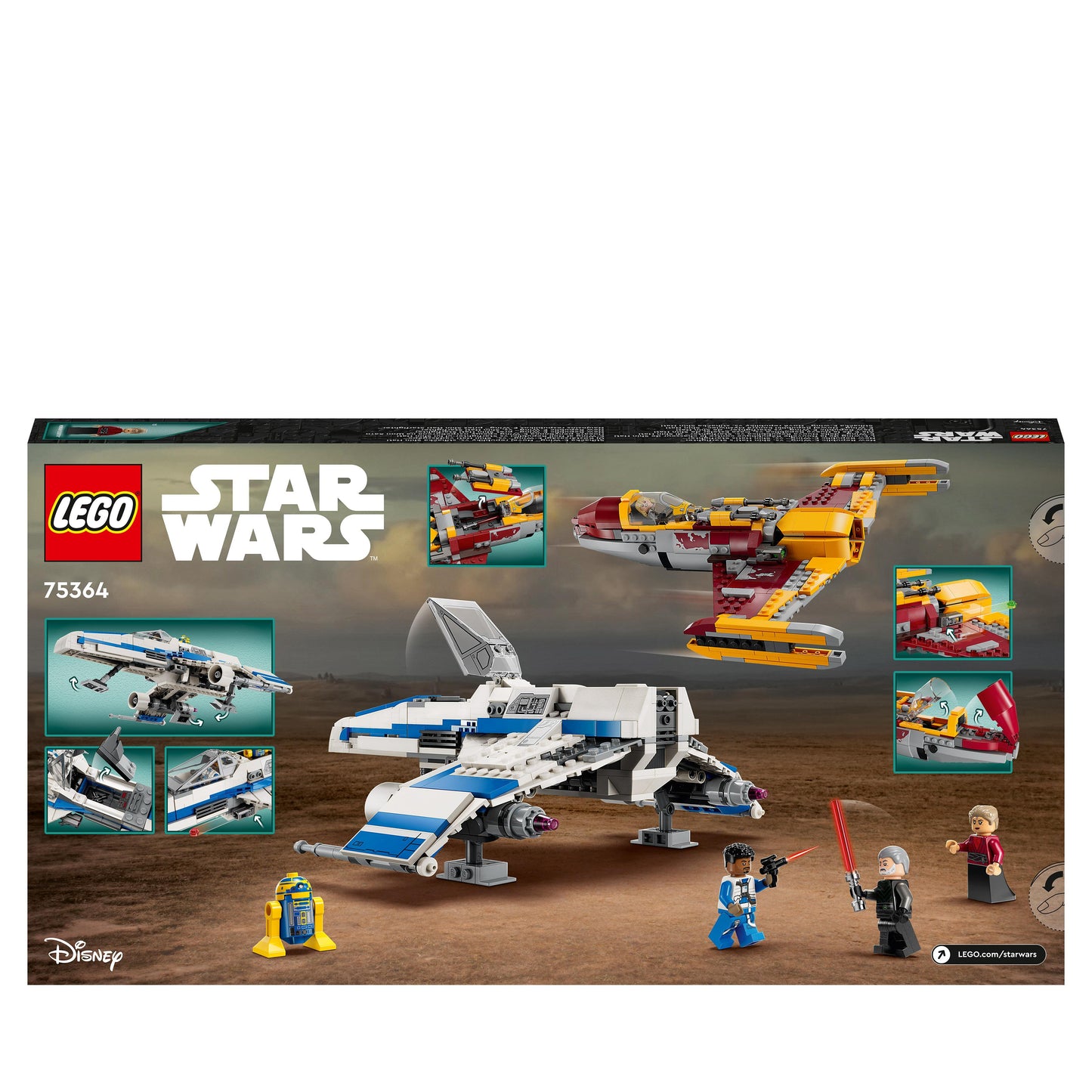 Lego Star Wars 75364 New Republic E-Wing vs. Shin Hati’s Starfighter (C)