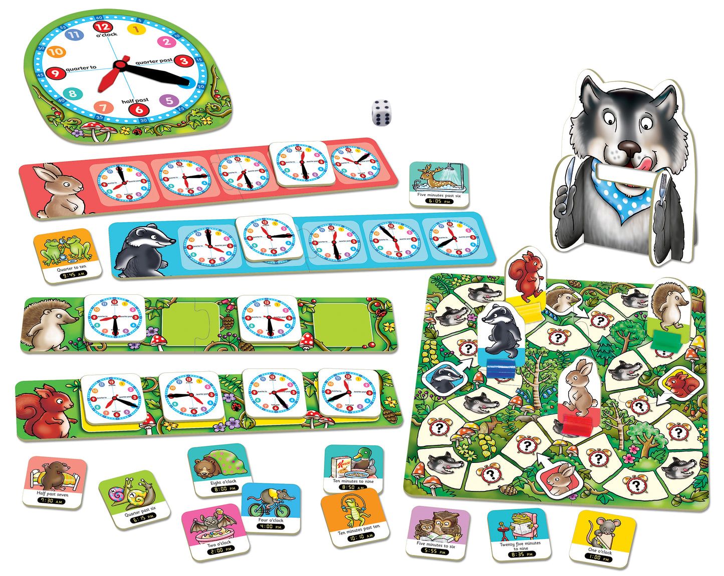 Orchard Toys What's the Time Mr Wolf (As Gaelige)