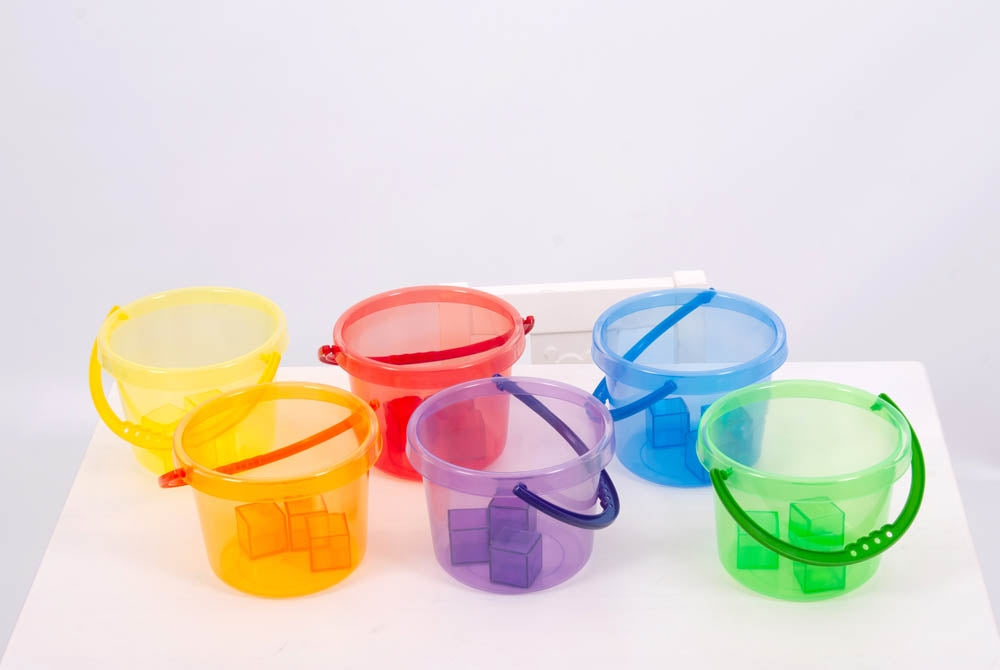 TickiT Translucent Colour Bucket Set