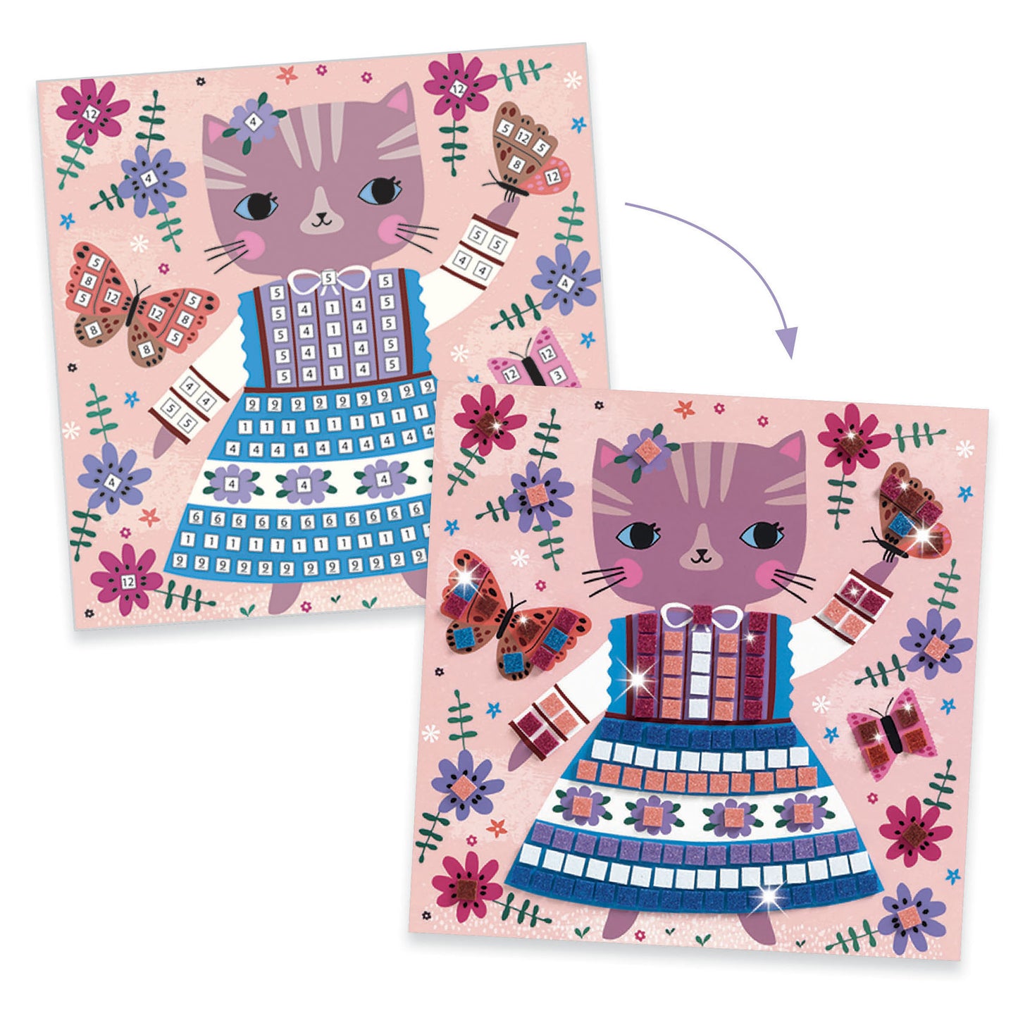 Djeco Collages Lovely Pets